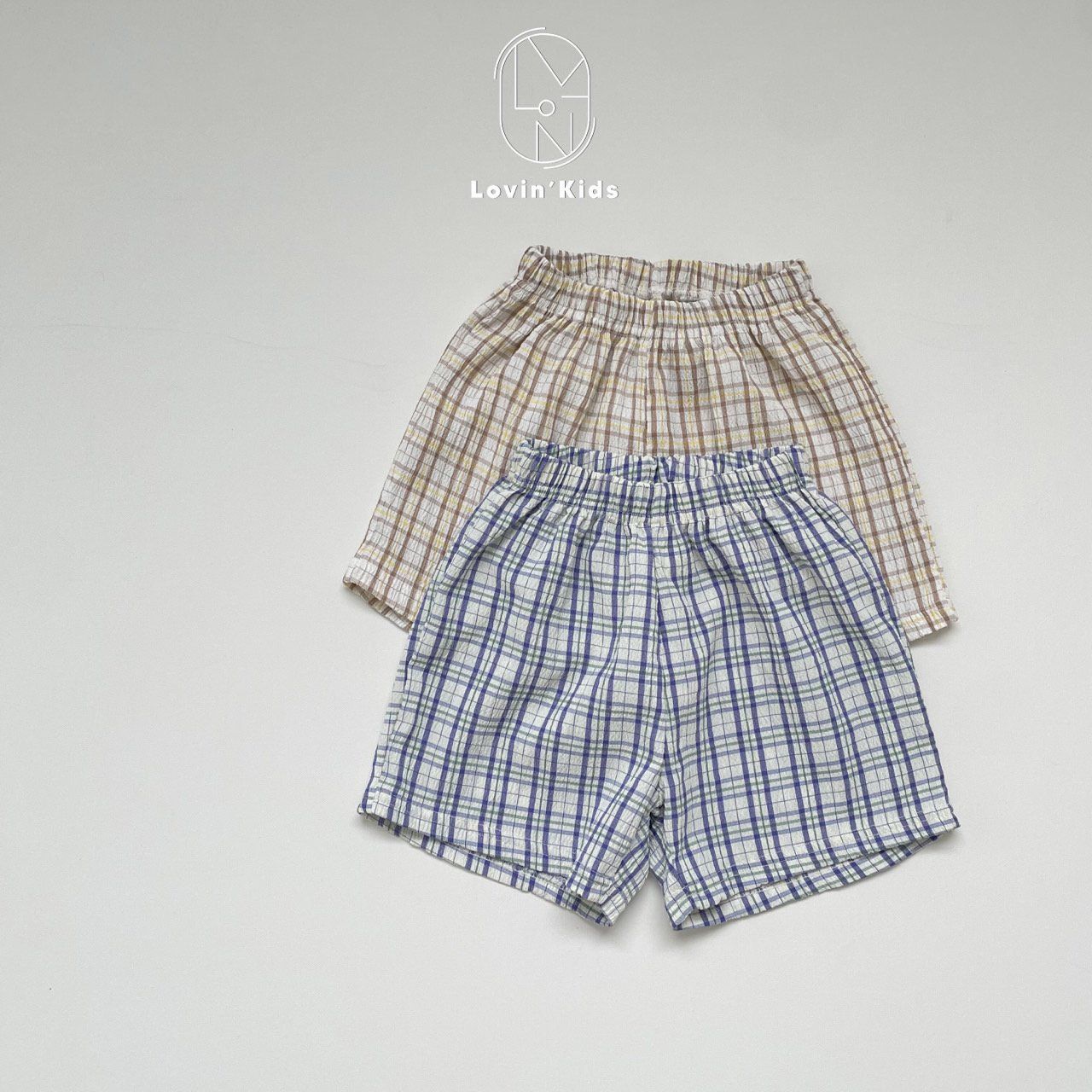 Lovin' - Check Shorts