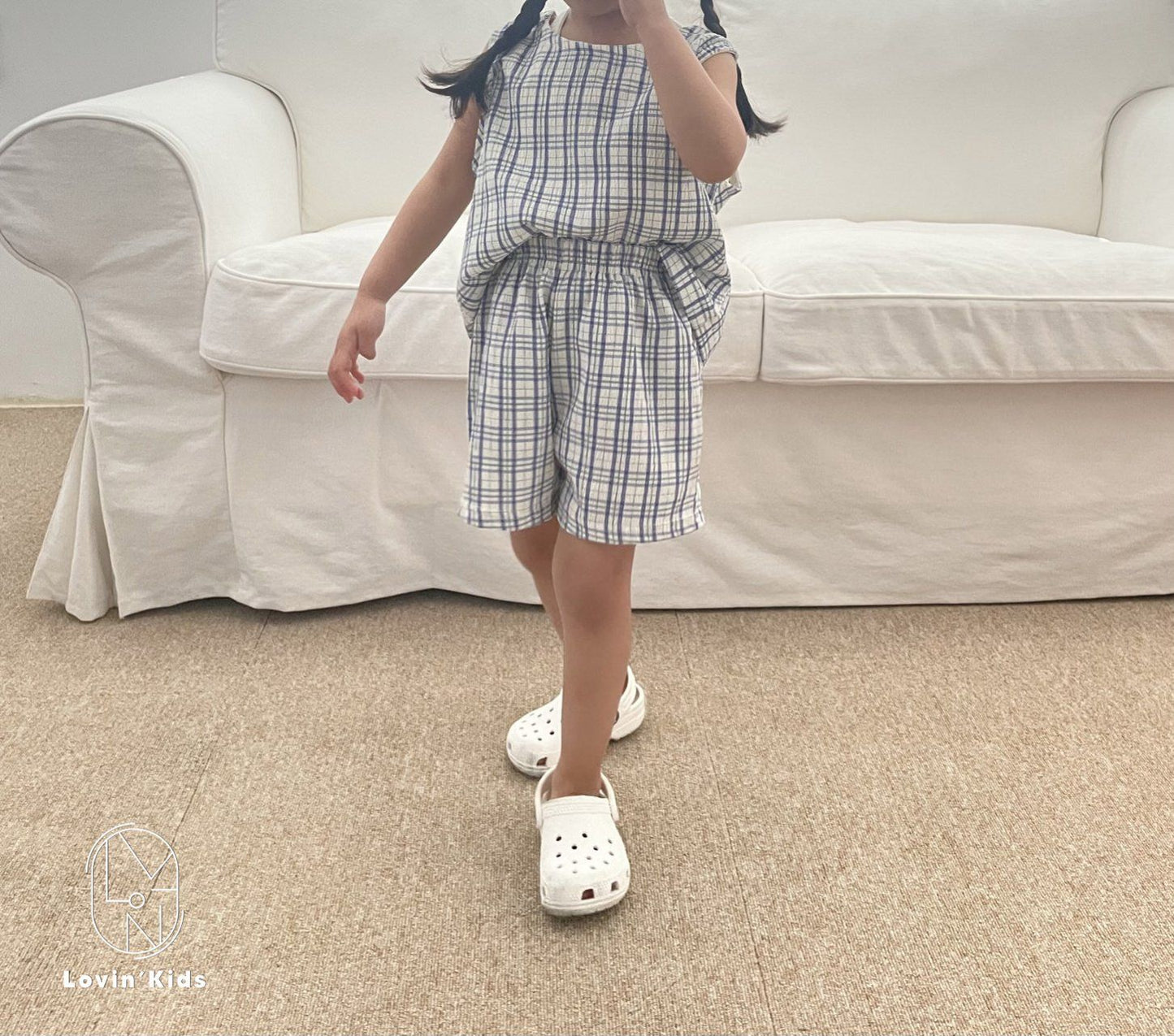 Lovin' - Check Shorts