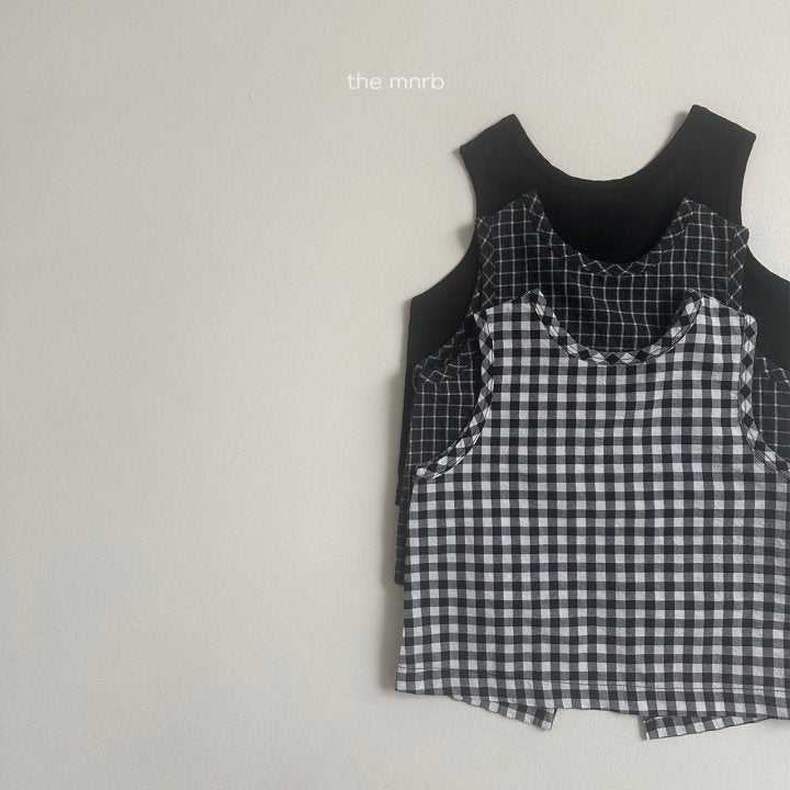 Mini Robe- Chrome Sleeveless Top