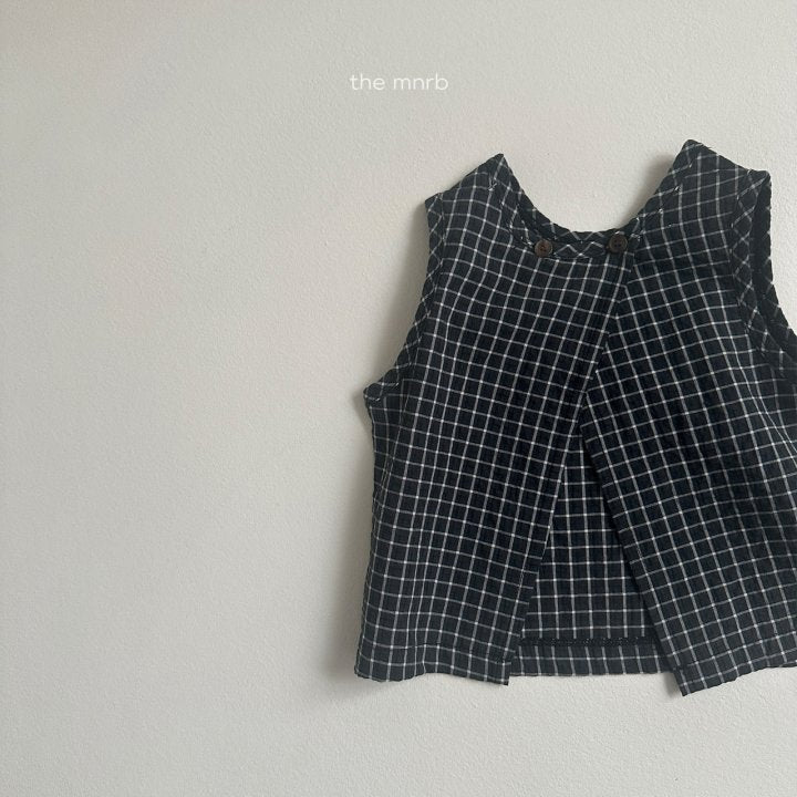 Mini Robe- Chrome Sleeveless Top