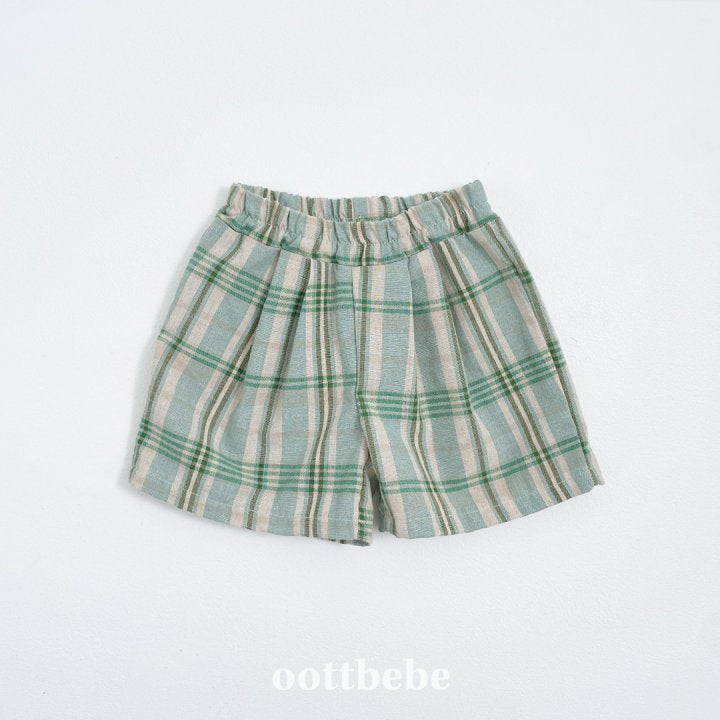 Oott Bebe- Check Bermuda Shorts