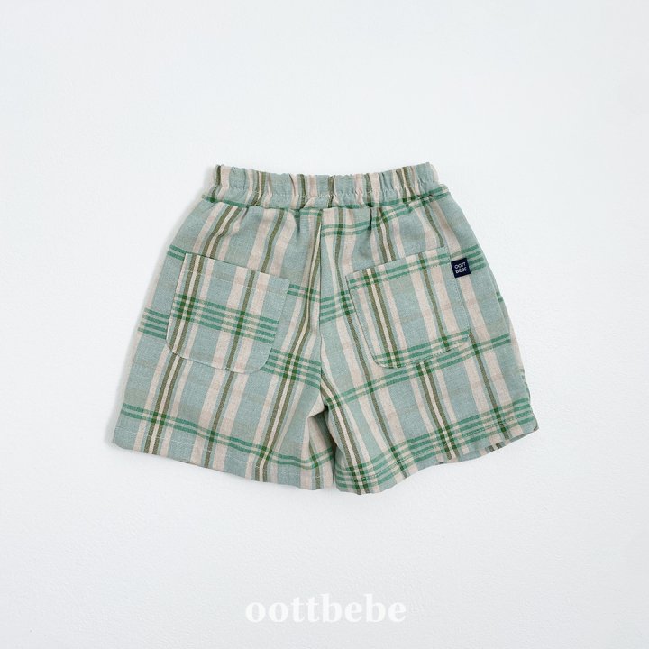 Oott Bebe- Check Bermuda Shorts