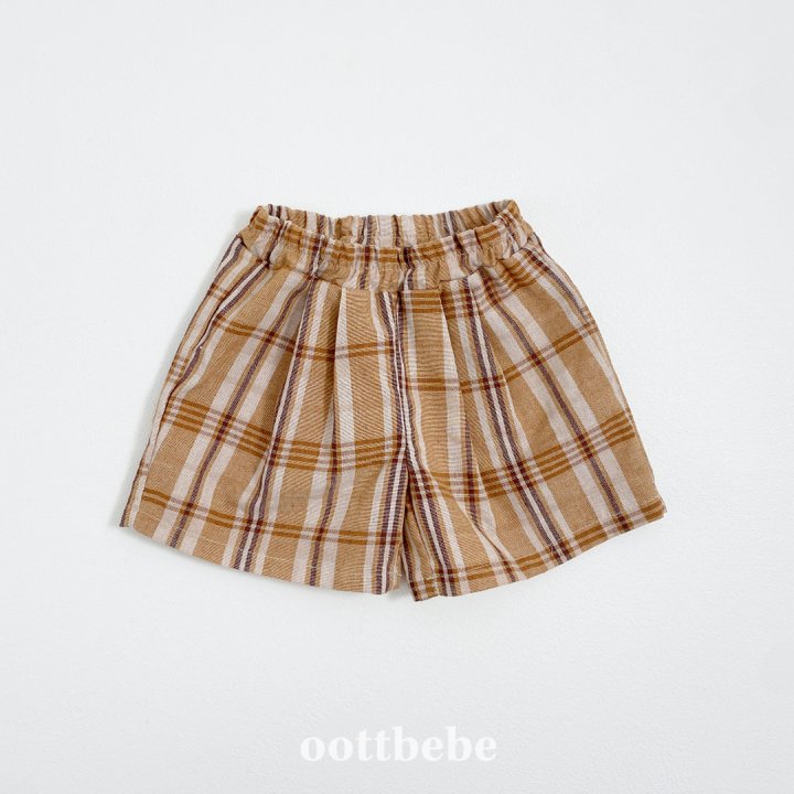 Oott Bebe- Check Bermuda Shorts