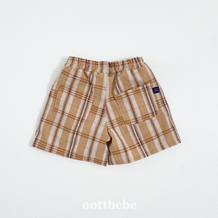 Oott Bebe- Check Bermuda Shorts
