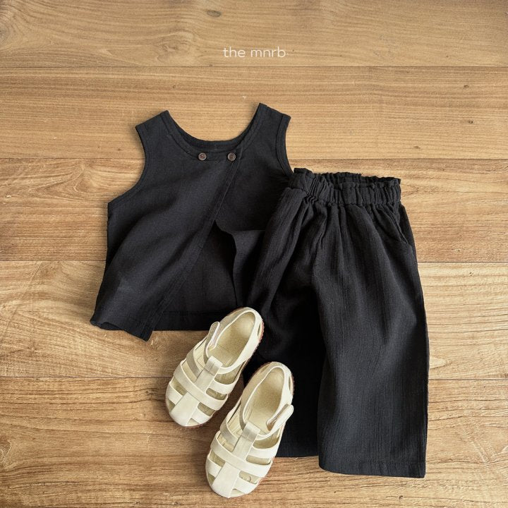 Mini Robe- Chrome Straight Pants